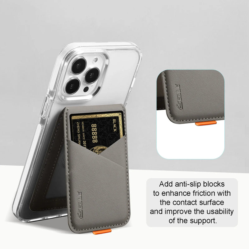 Torqun Studio Luxury Leather MagSafe Card Holder
